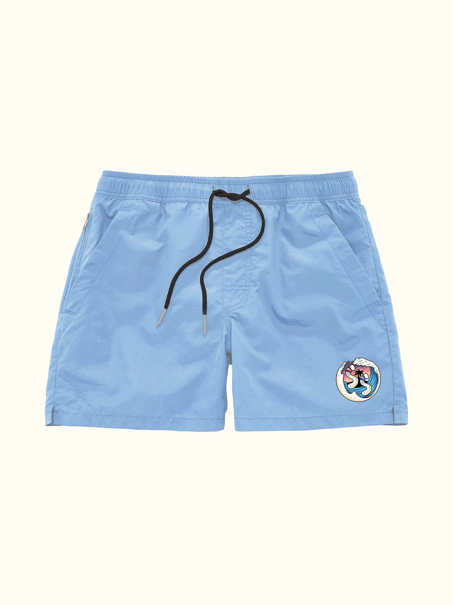 Summer Logo Baby Blue Board Shorts