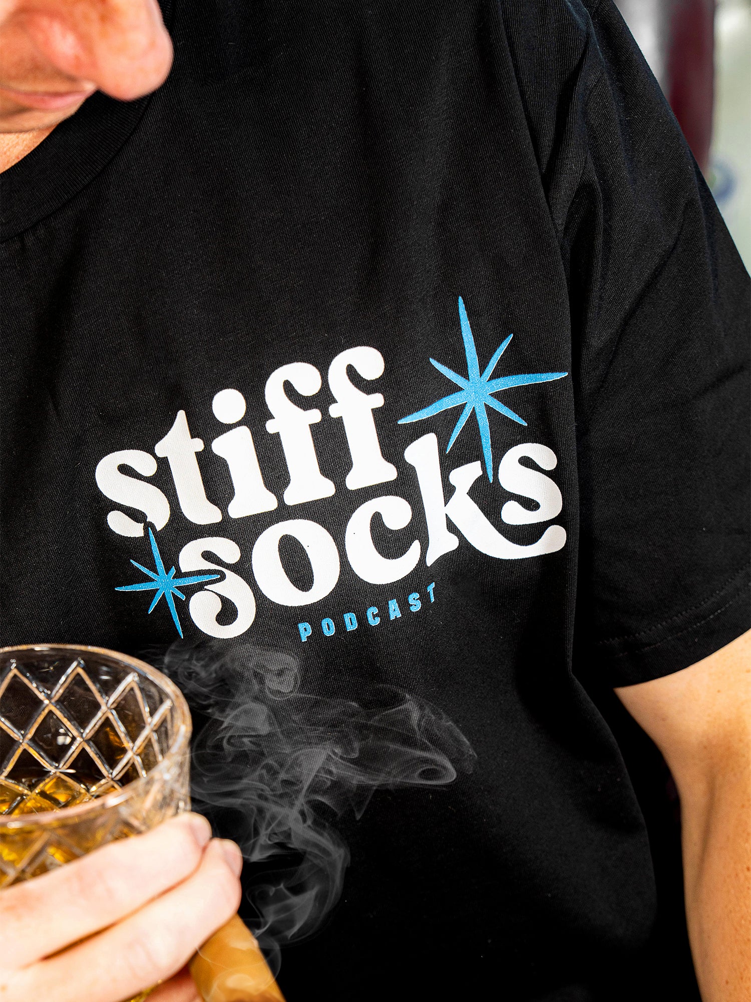 A Gentleman's Podcast Black Tee