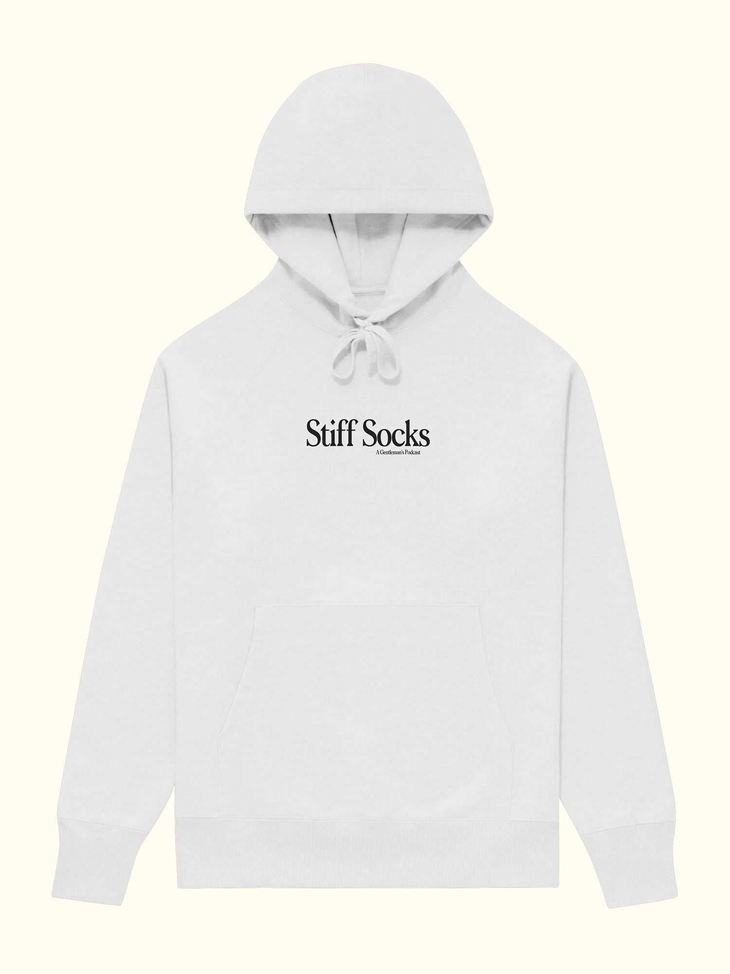 "Hold Up I'm Hard" White Hoodie